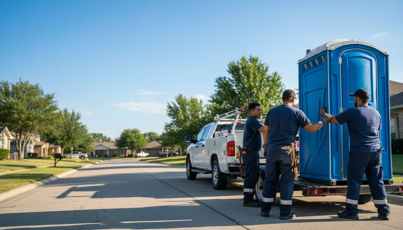 Portable Toilet Rental in Anderson, AL near me